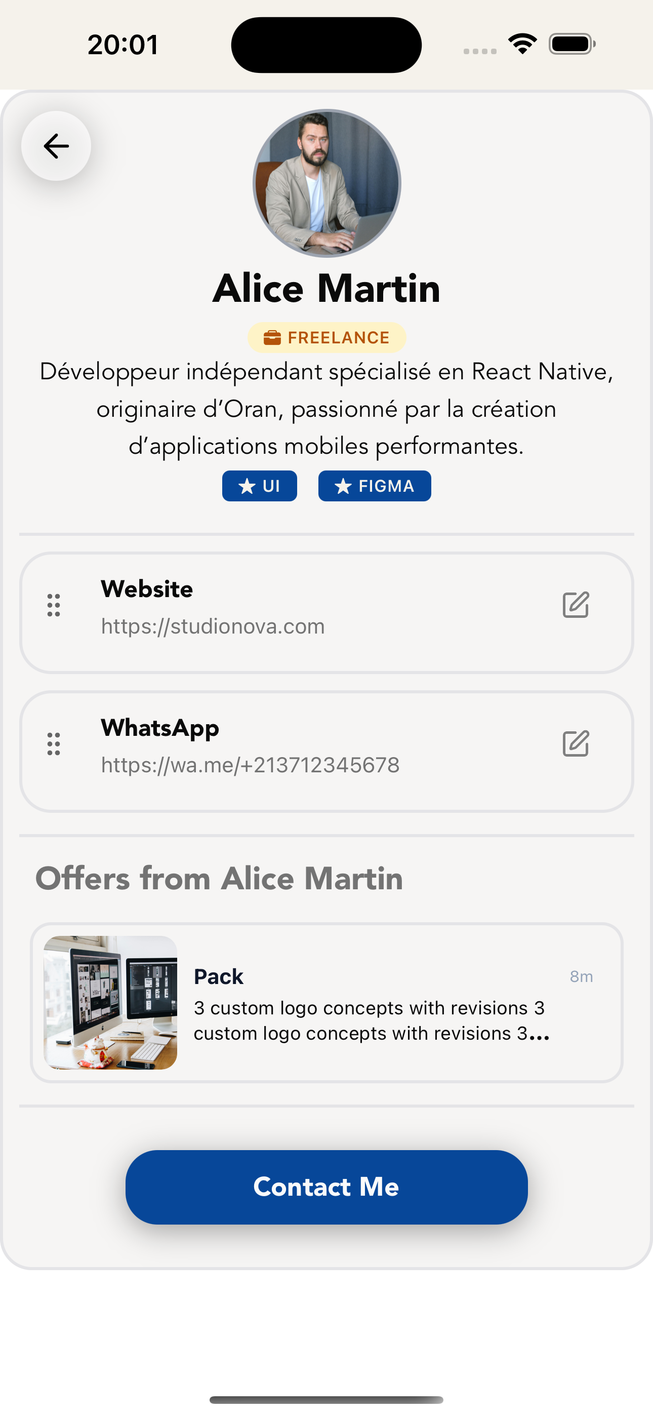 DZLink - Mobile Networking App